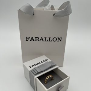 Farallon 18K Gold Chain Link Statement Ring