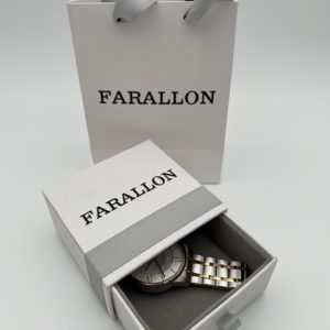Farallon Two-Tone Stainless Steel Quartz Wrist Watch